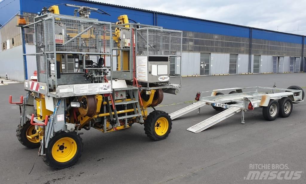  Axe Road Rail Lifter Skinnemaskiner