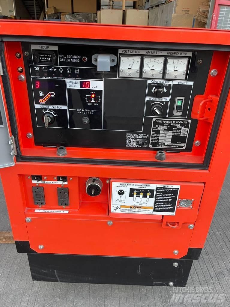 Kubota 12KVA Dieselgeneratorer