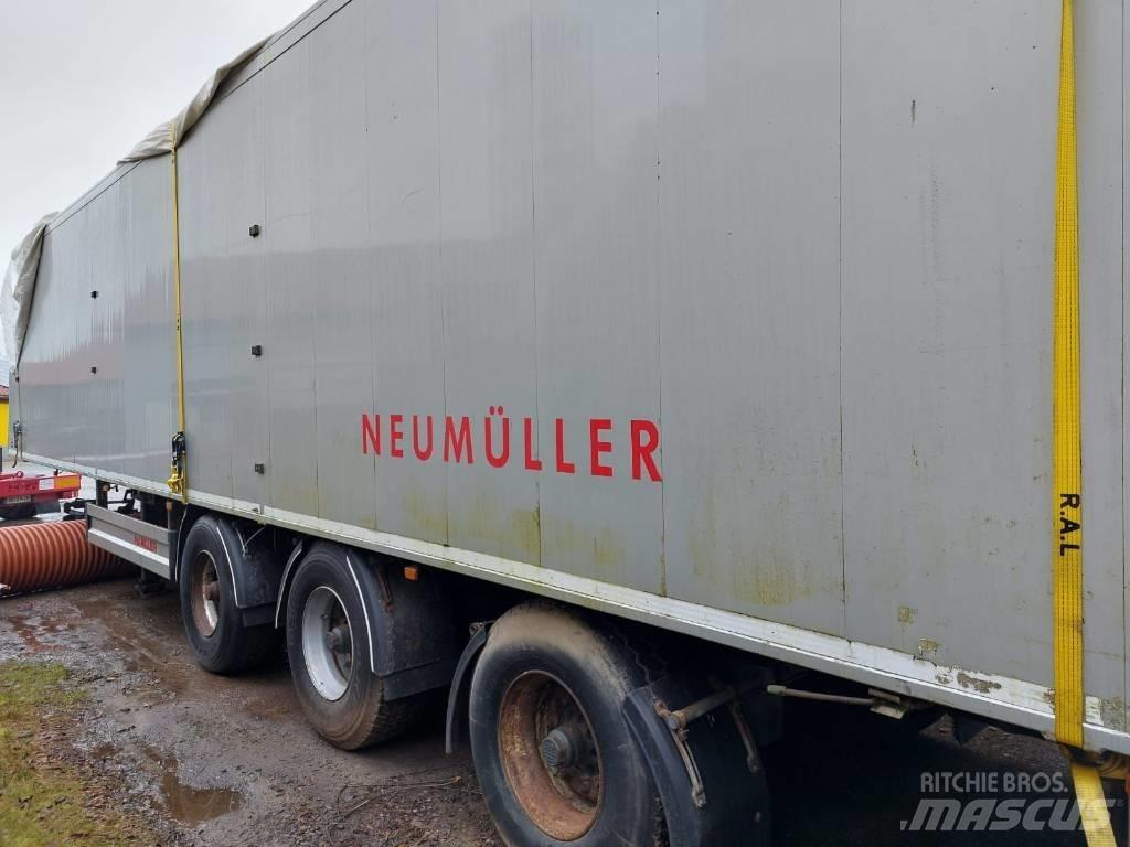 Knapen 90 m3 Semi-trailer med chassis