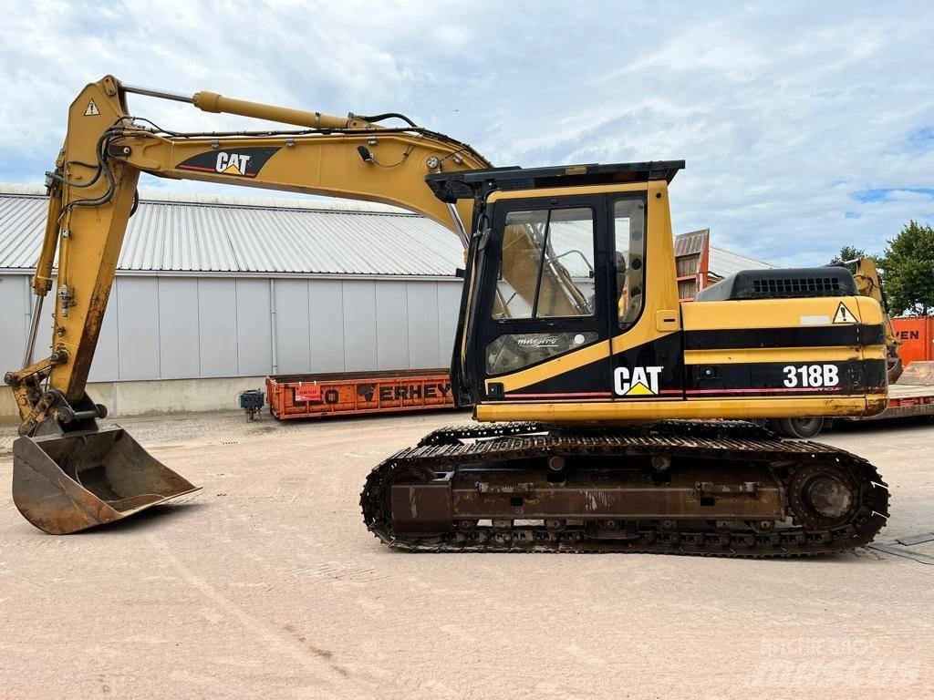 CAT 318BL Gravemaskiner på larvebånd