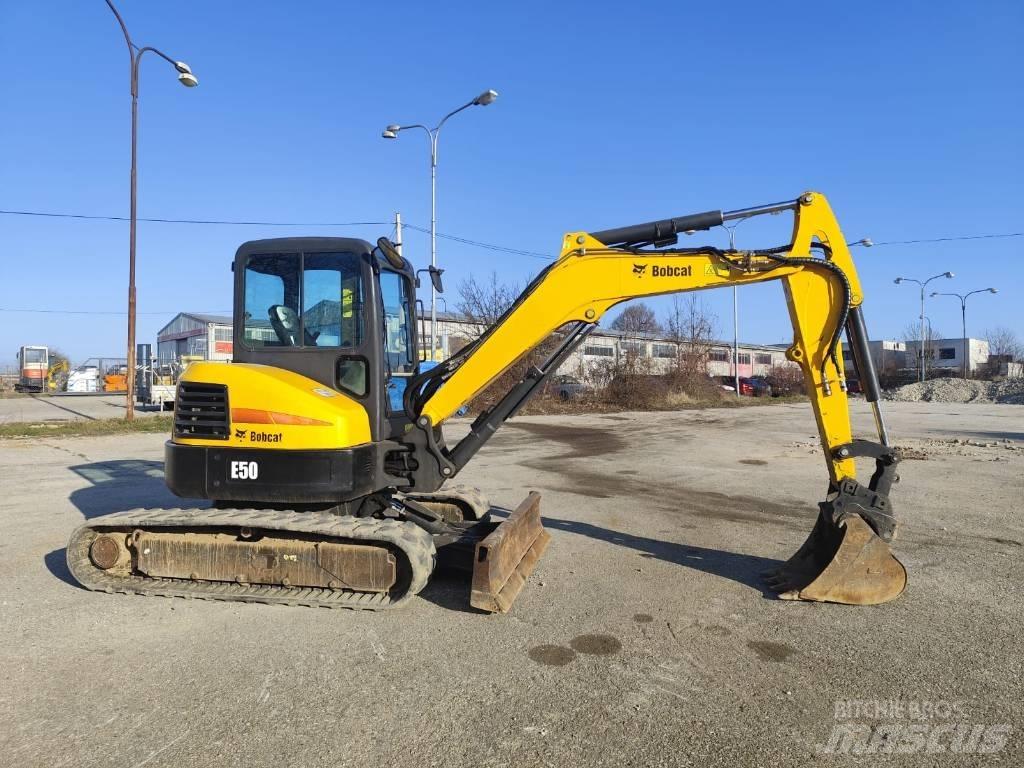Bobcat E 50 Minigravemaskiner