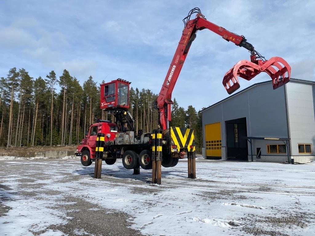 Scania T 113 H 360 Lastbil med kran