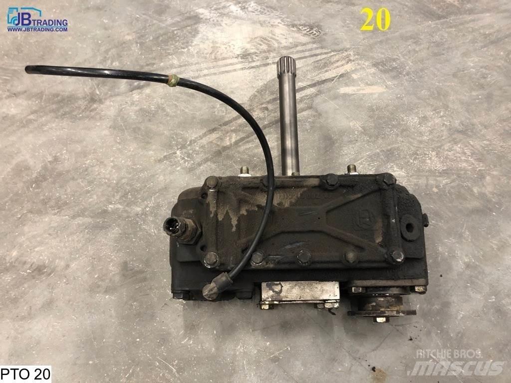 ZF PTO, 16S Aksler