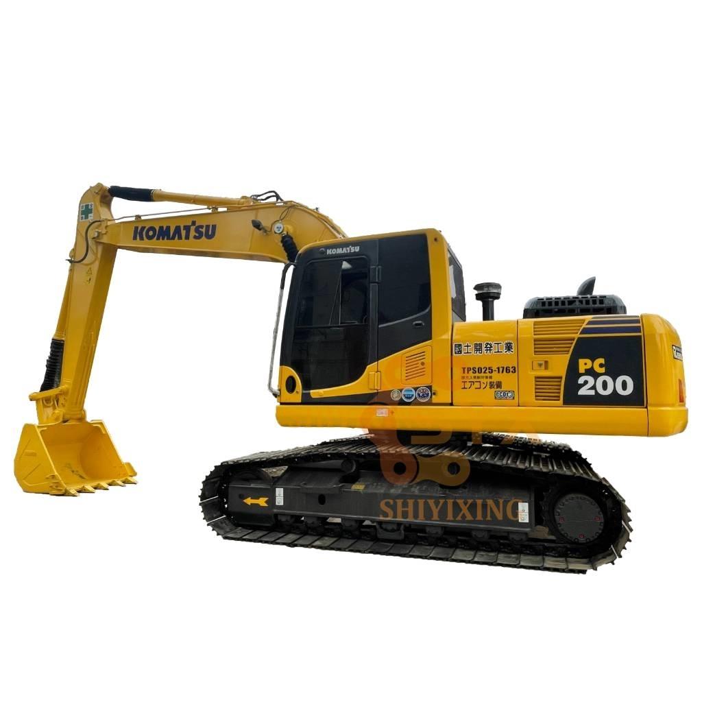 Komatsu PC 200 Gravemaskiner på larvebånd