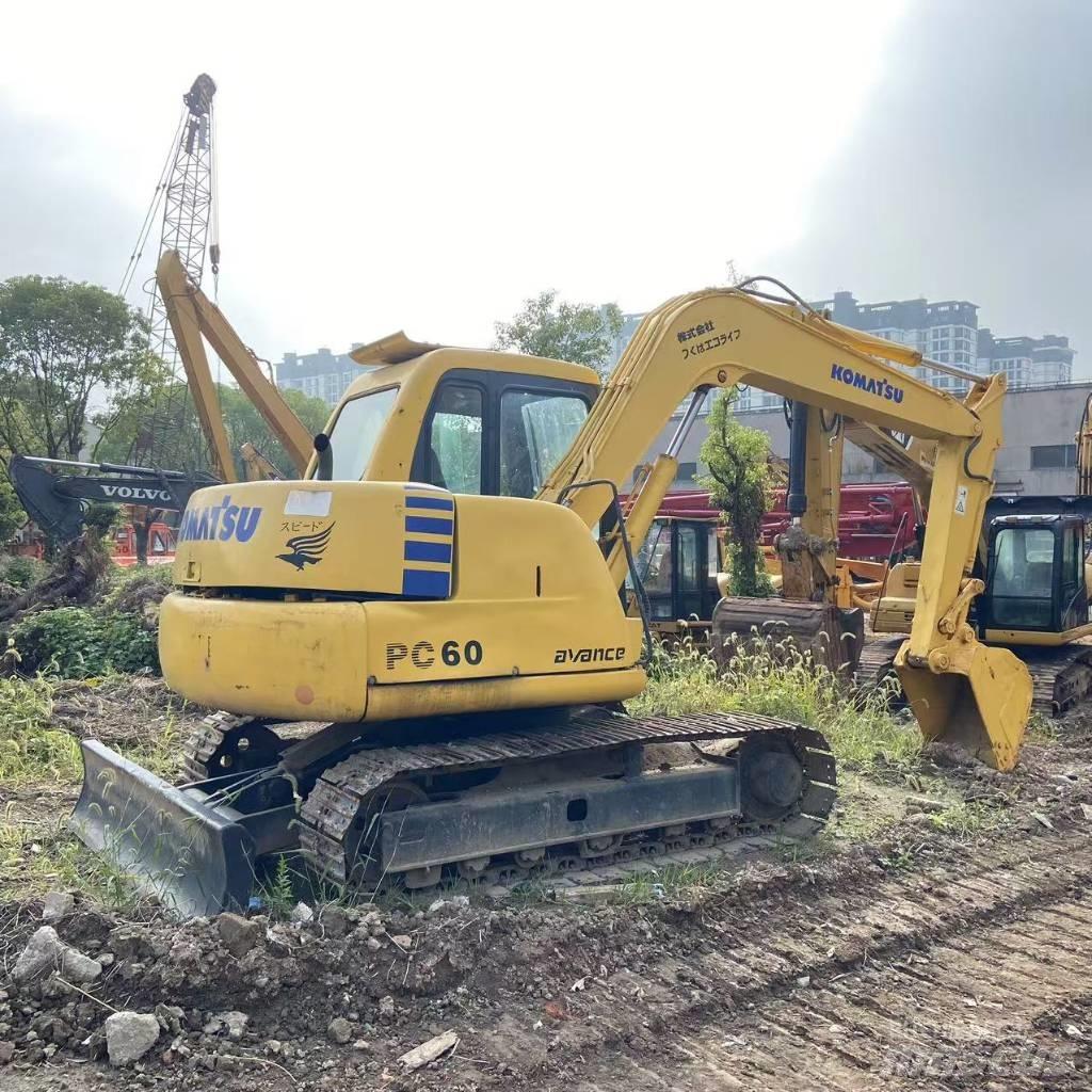 Komatsu PC 60-7 Minigravemaskiner
