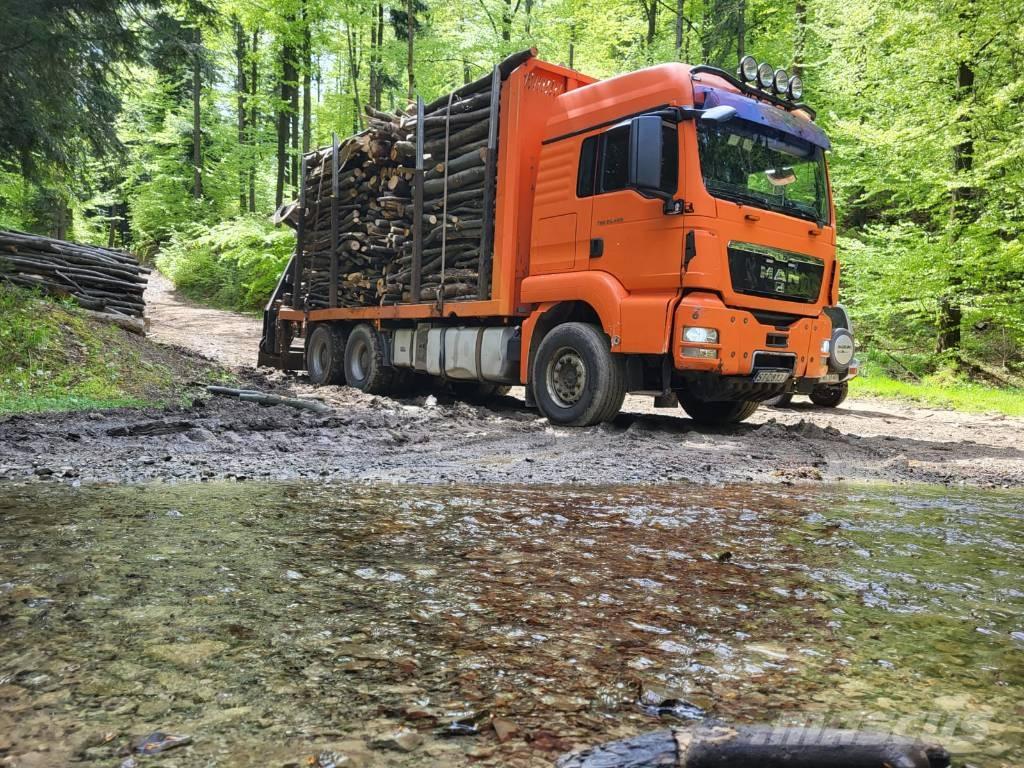 MAN TGS 26.480 Lastbil med kran