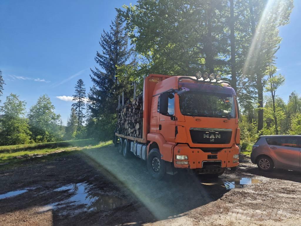 MAN TGS 26.480 Lastbil med kran