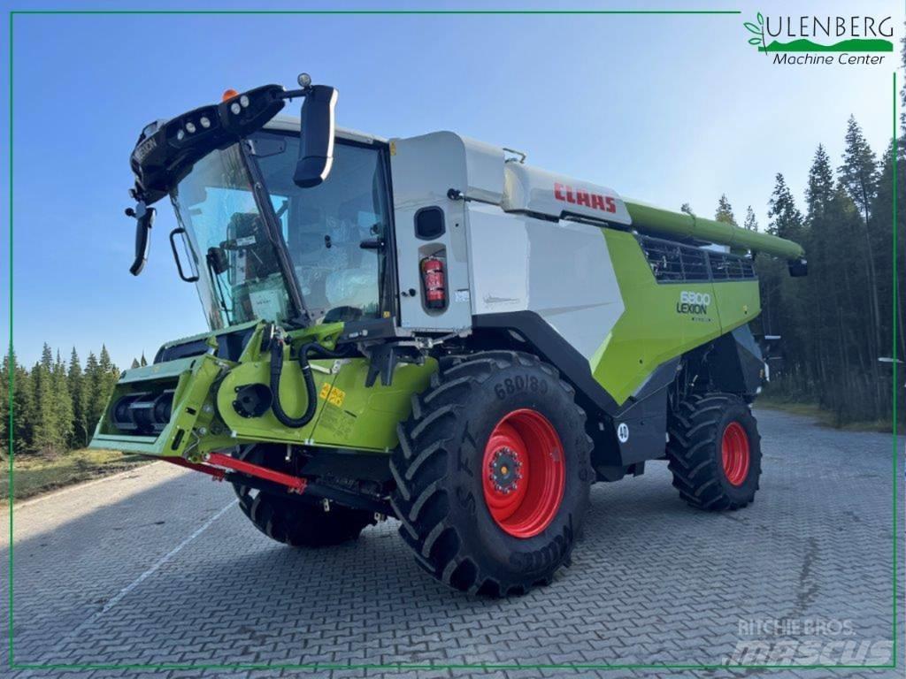 CLAAS Lexion 6800 Mejetærskere