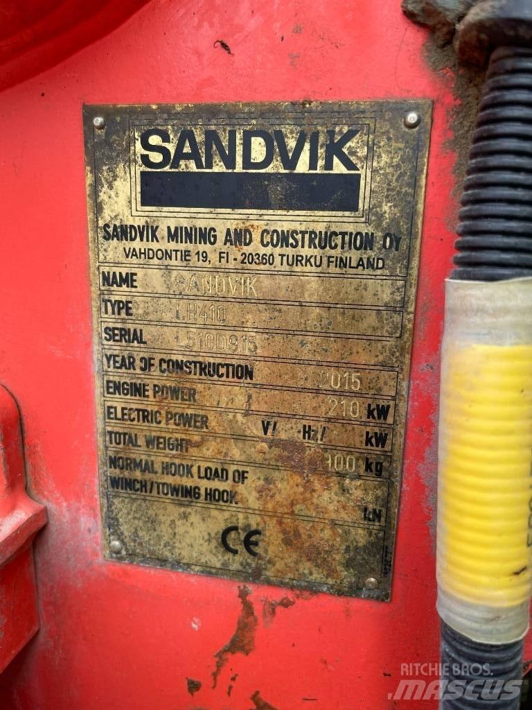 Sandvik LH 410 Undergrundslæssemaskiner