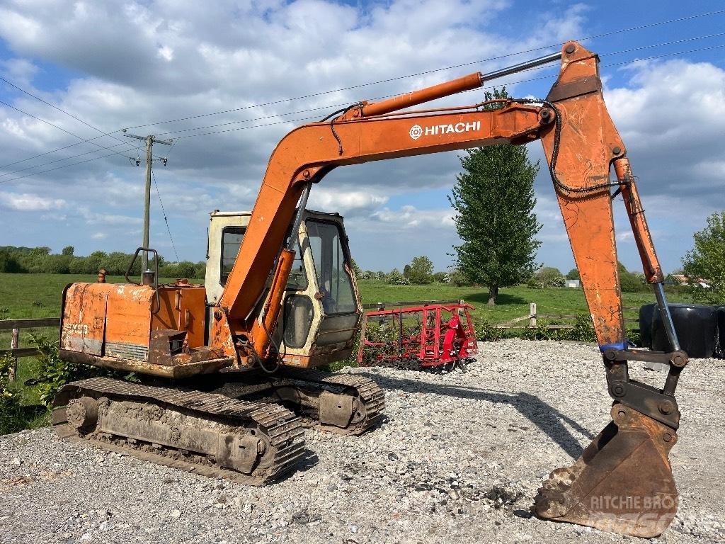 Hitachi Ex60-1 Minigravemaskiner