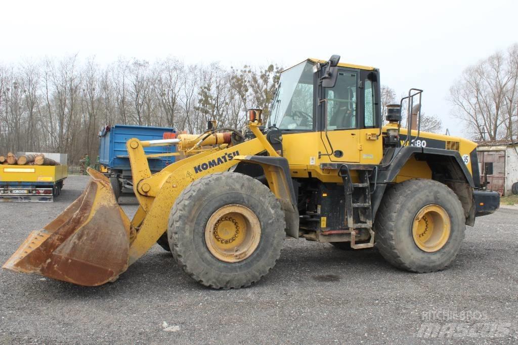 Komatsu WA 380-6 Læssemaskiner på hjul