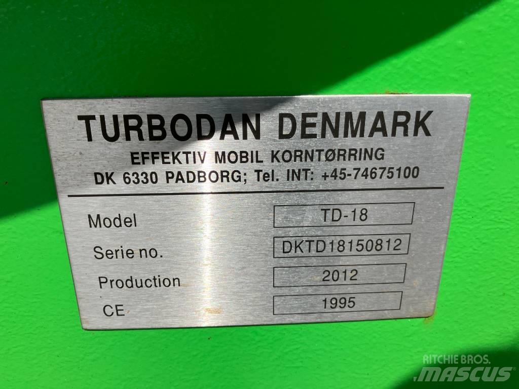 turbodan TD - 18 Udstyr til tørring af korn