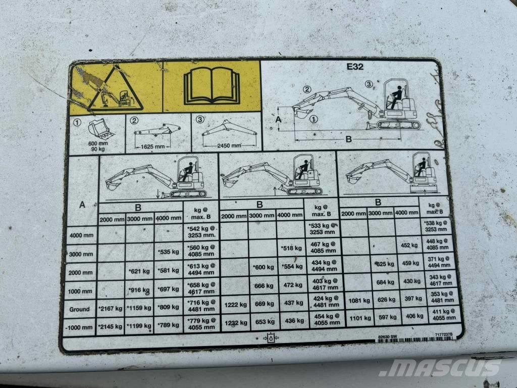 Bobcat E 32 Minigravemaskiner