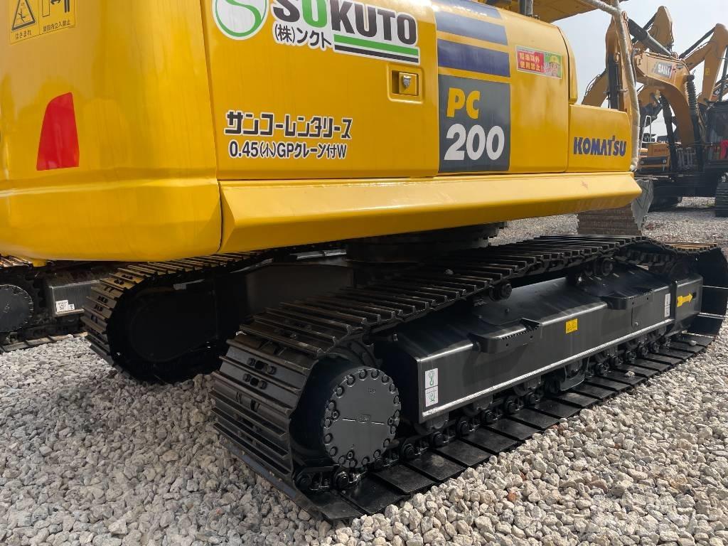 Komatsu PC 200 Gravemaskiner på larvebånd