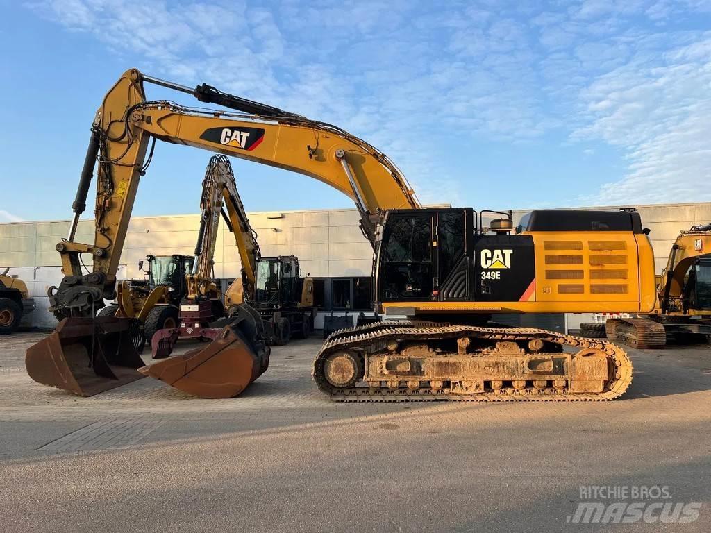 CAT 349E Gravemaskiner på larvebånd