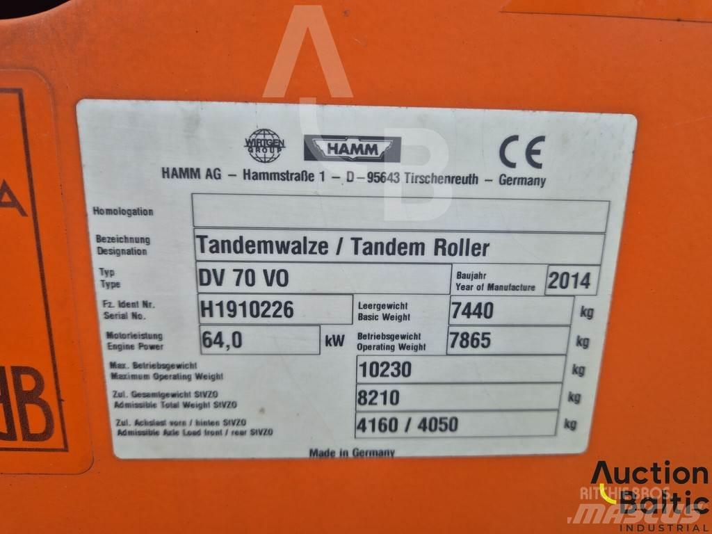 Hamm DV 70 VO Andre tromler