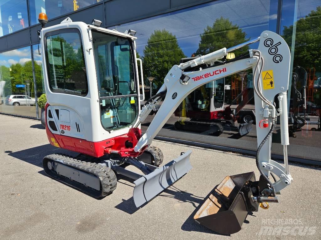 Takeuchi tb216 Minigravemaskiner