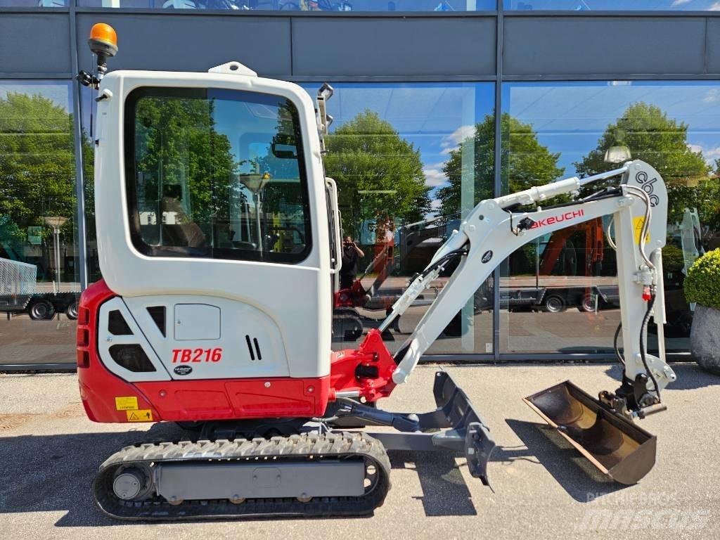 Takeuchi tb216 Minigravemaskiner