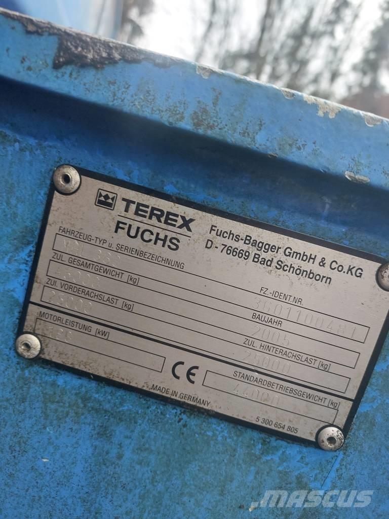 Terex Fuchs MHL 360 Nedbrydningsmaskiner