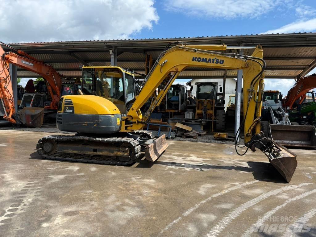Komatsu PC 80 MR-3 Midi-gravemaskiner 7t - 12t