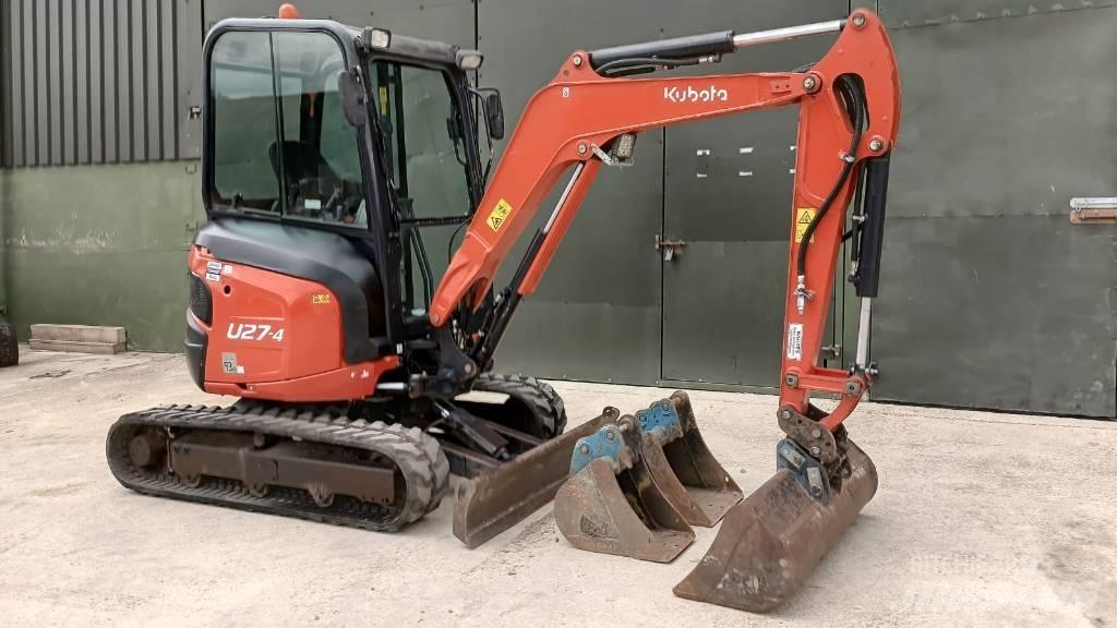 Kubota U 27-4 Minigravemaskiner