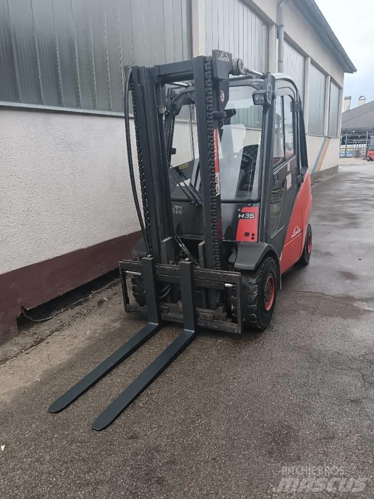 Linde H35D-393 Diesel gaffeltrucks