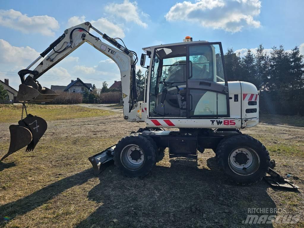 Terex TW 85 Gravemaskiner på hjul