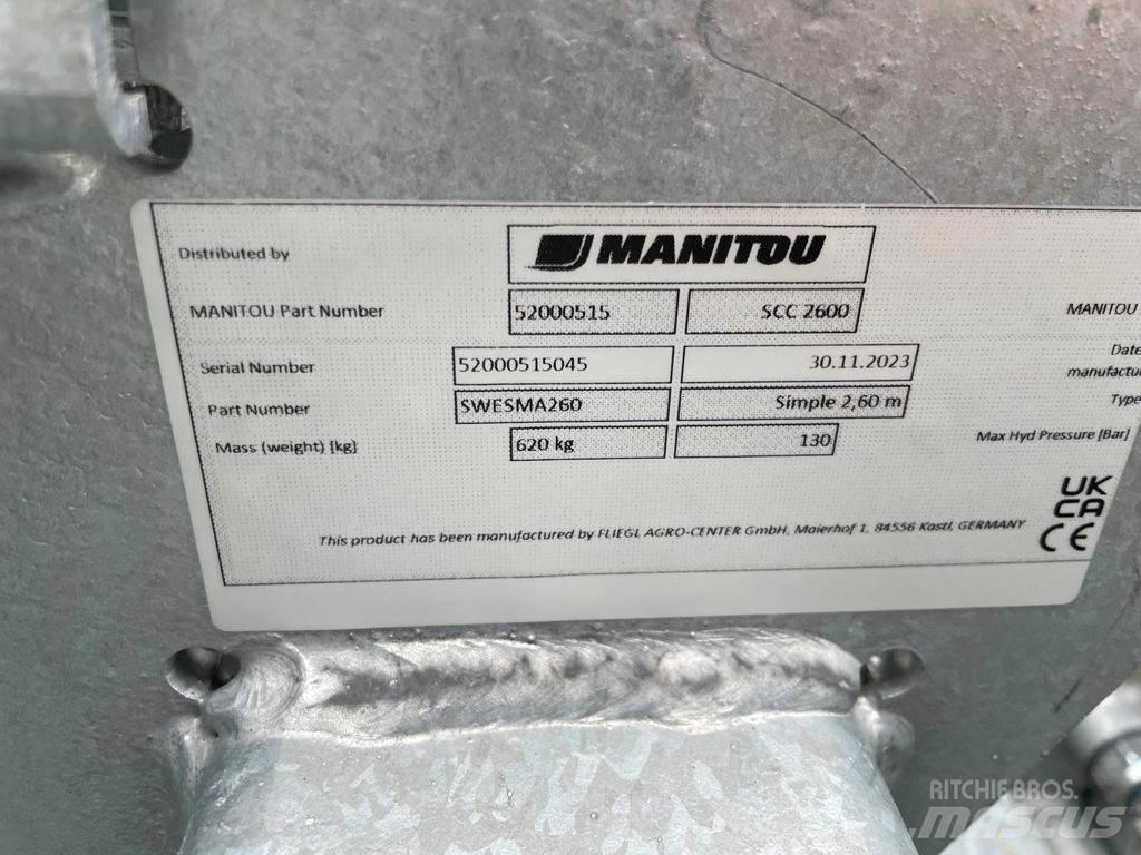 Manitou SCC 2600 Teleskoplæssere