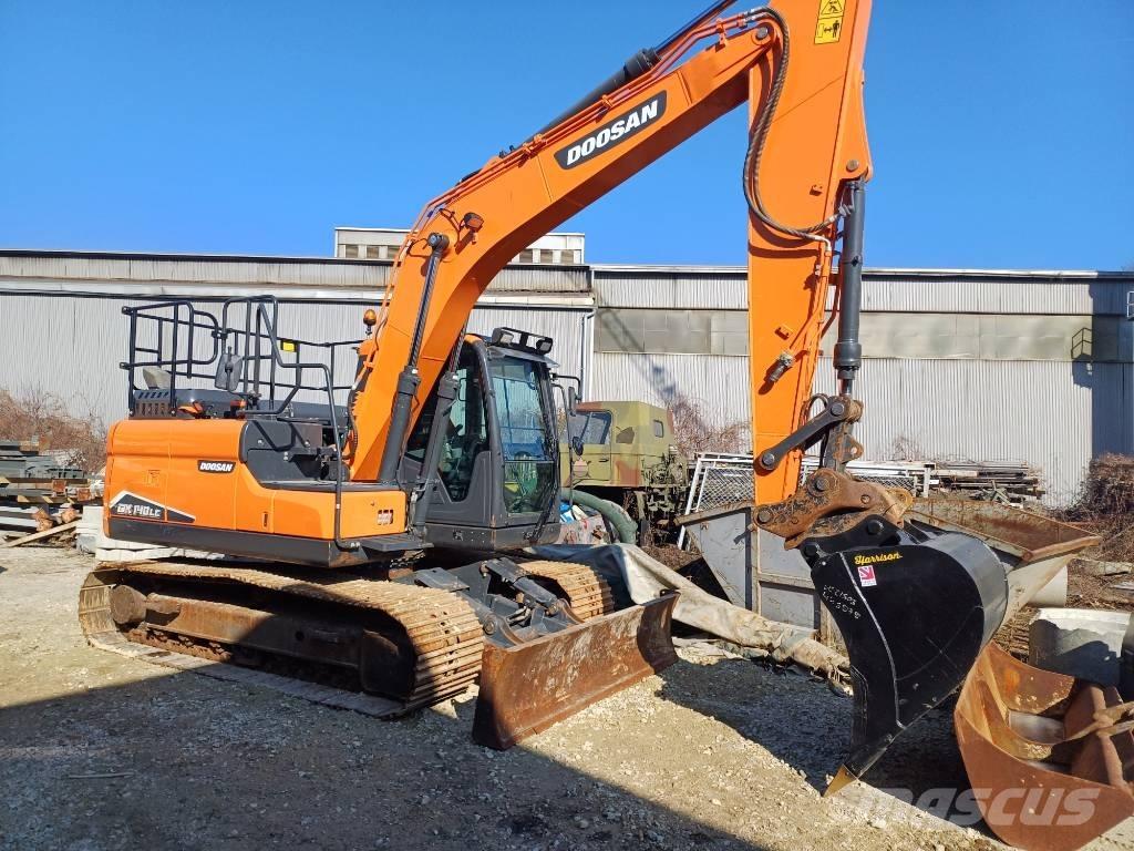 Doosan DX140LC-7 Gravemaskiner på larvebånd