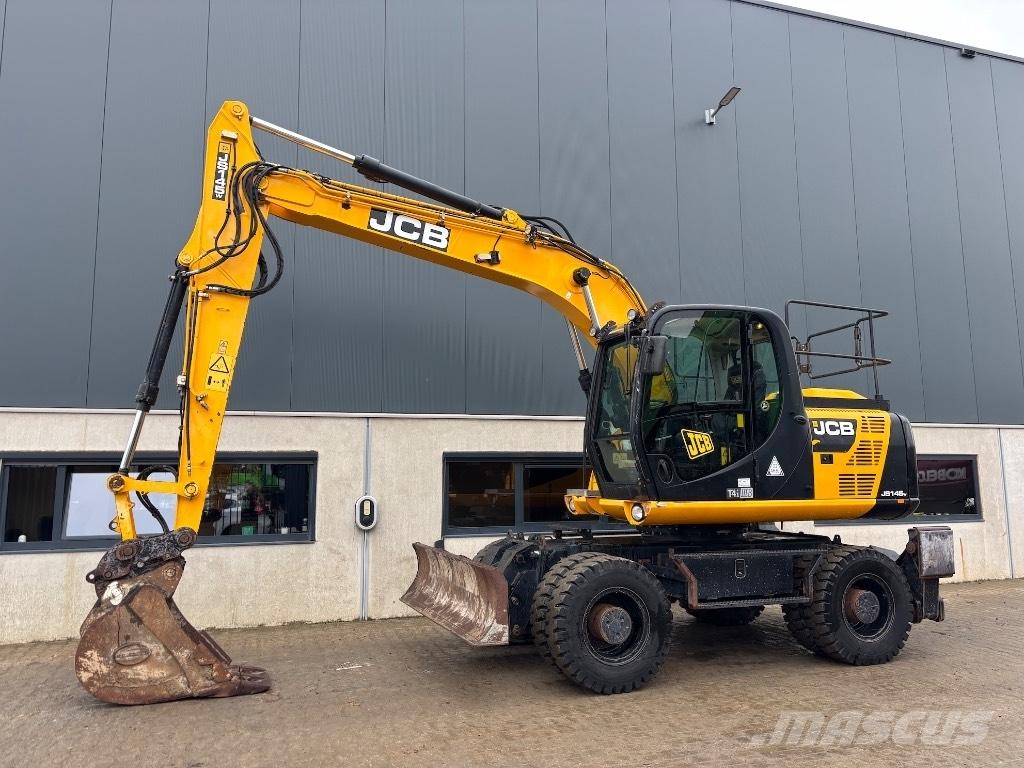 JCB JS 145 W - 160 W Gravemaskiner på hjul