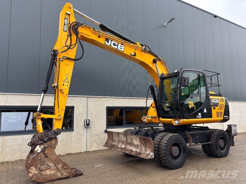 JCB JS 145 W - 160 W Gravemaskiner på hjul