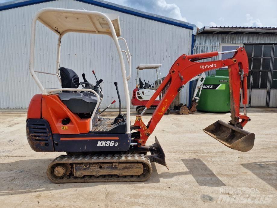 Kubota KX 36-3 Minigravemaskiner
