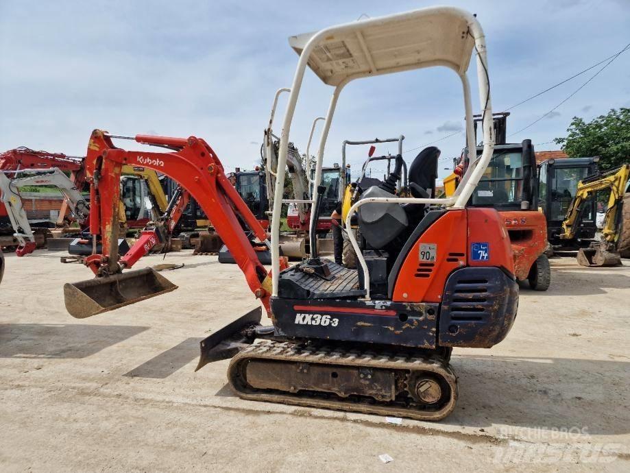 Kubota KX 36-3 Minigravemaskiner