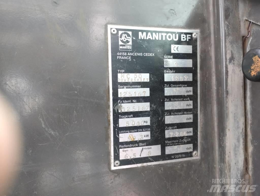 Manitou MC 50 Diesel gaffeltrucks