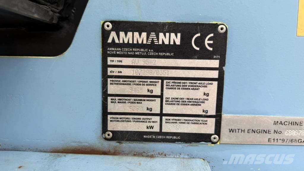 Ammann AV  95-2 Tvilling tromle