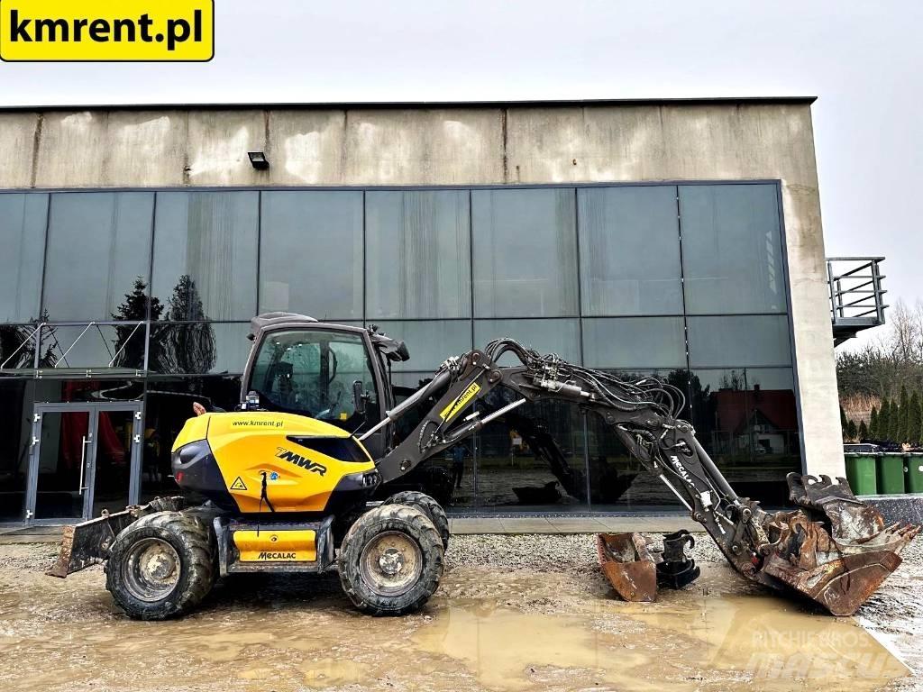 Mecalac 7 MWR Gravemaskiner på hjul