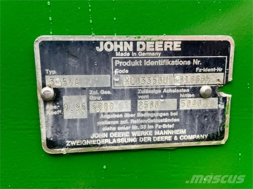 John Deere 3350 Traktorer