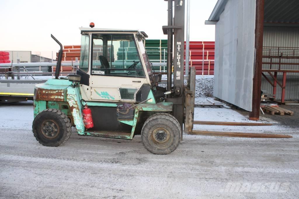 Mitsubishi FD 70 Diesel gaffeltrucks