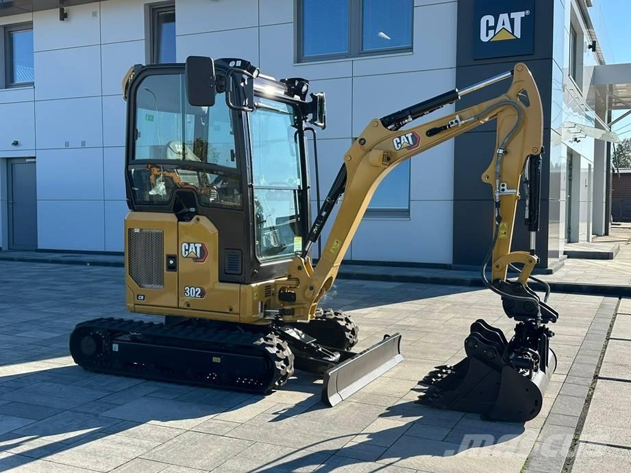 CAT 302 CR Minigravemaskiner