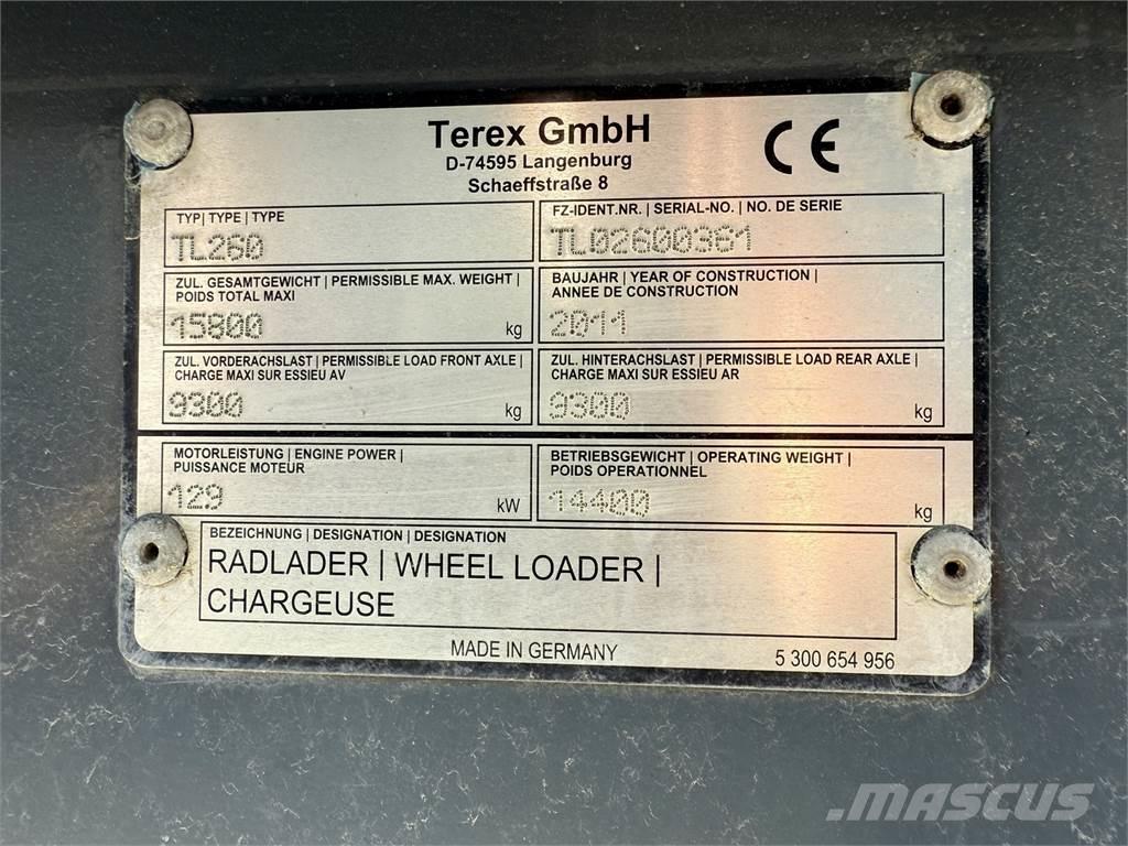 Terex TL260 Læssemaskiner på hjul