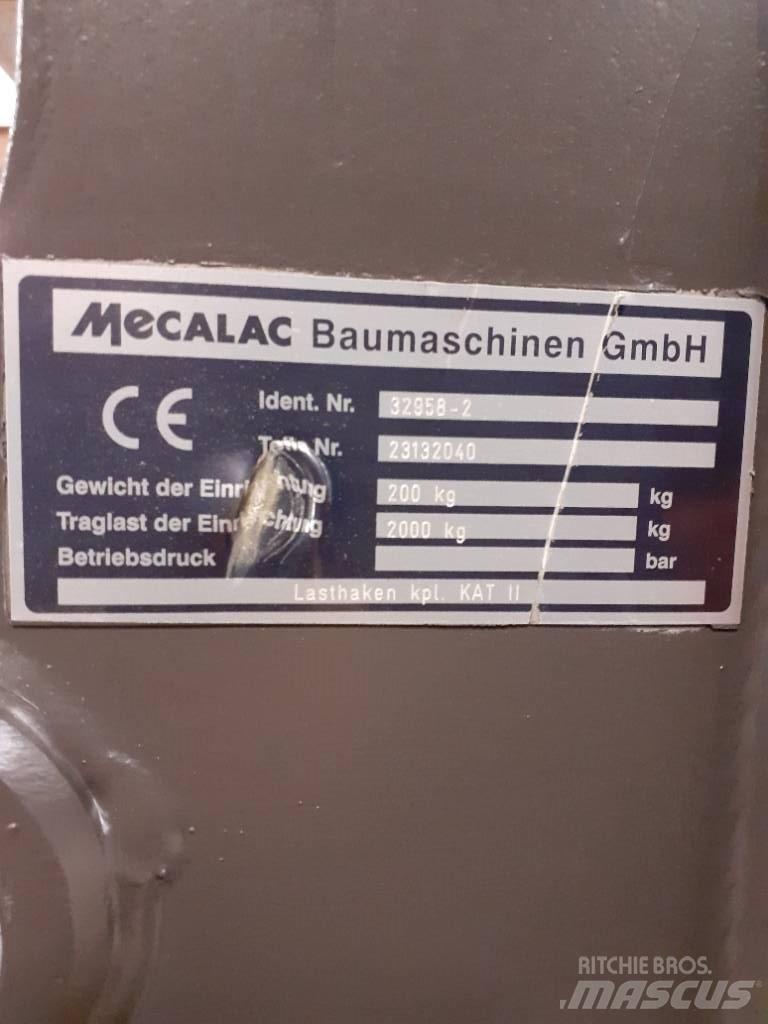 Mecalac Kranarm Andet tilbehør