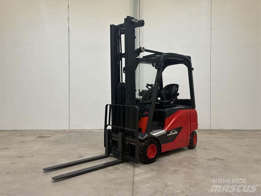 Linde E20PH 02 El gaffeltrucks