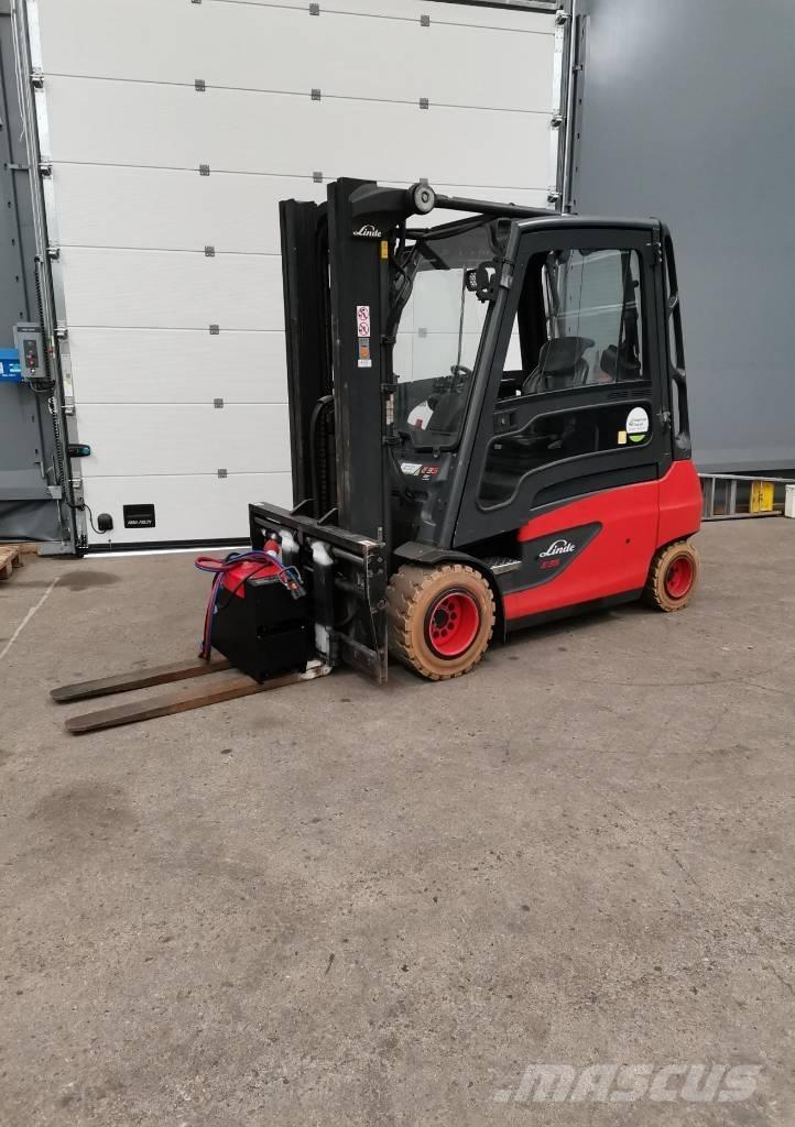 Linde E35L-01 El gaffeltrucks