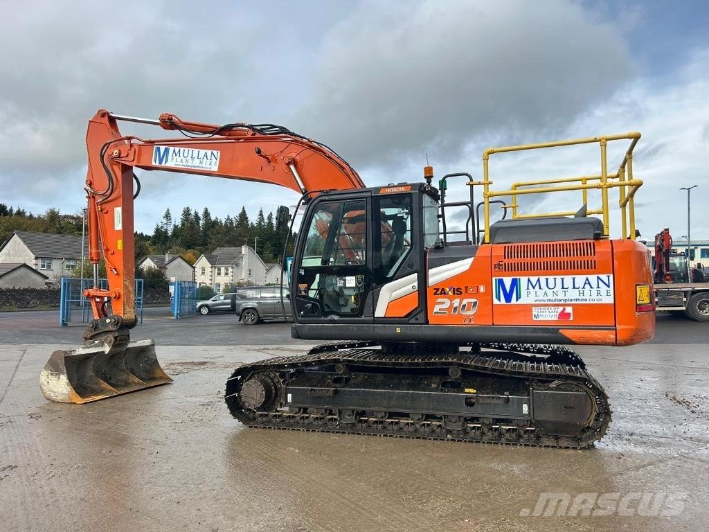 Hitachi ZX210 LC-7 Gravemaskiner på larvebånd