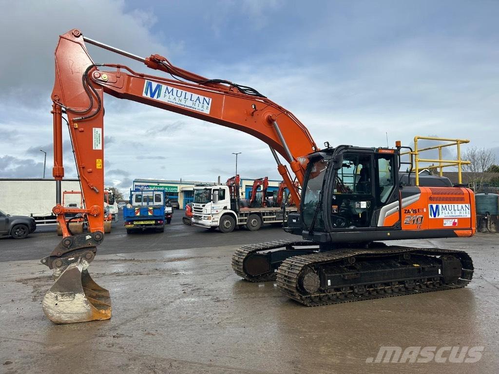 Hitachi ZX210 LC-7 Gravemaskiner på larvebånd