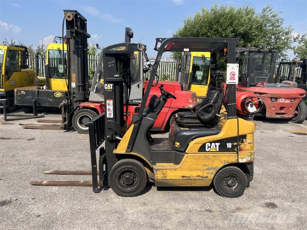 CAT GP18NT LPG gaffeltrucks