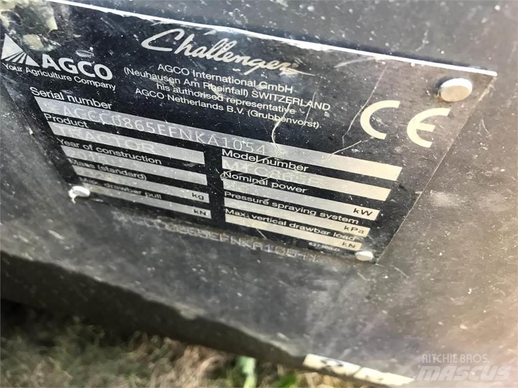 Challenger MT865E Larvebåndslæssere
