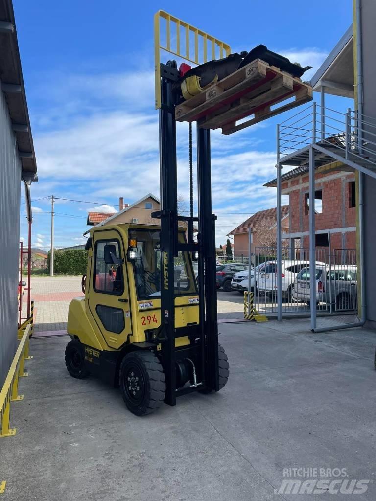 Hyster H3.5UT LPG gaffeltrucks