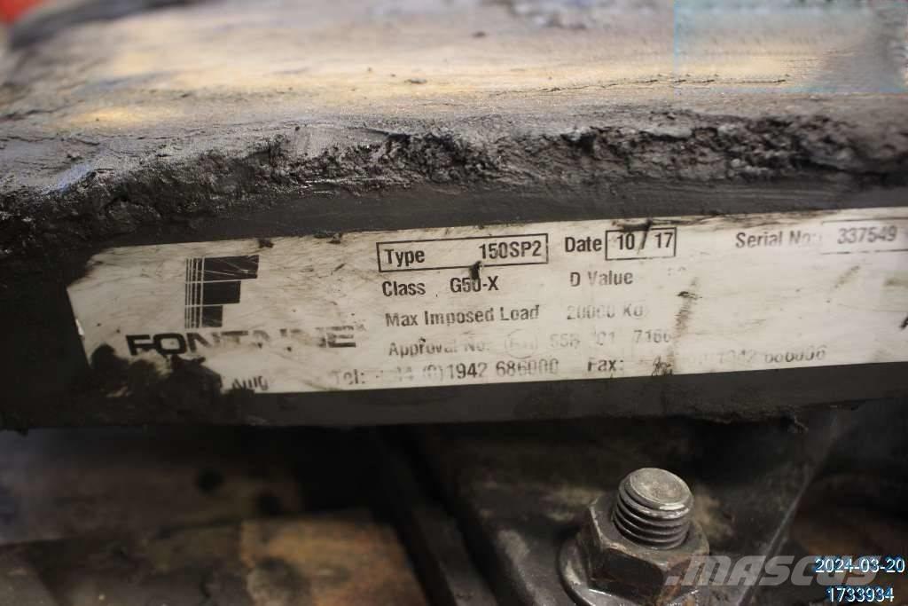 DAF XF 510 Chassis og suspension