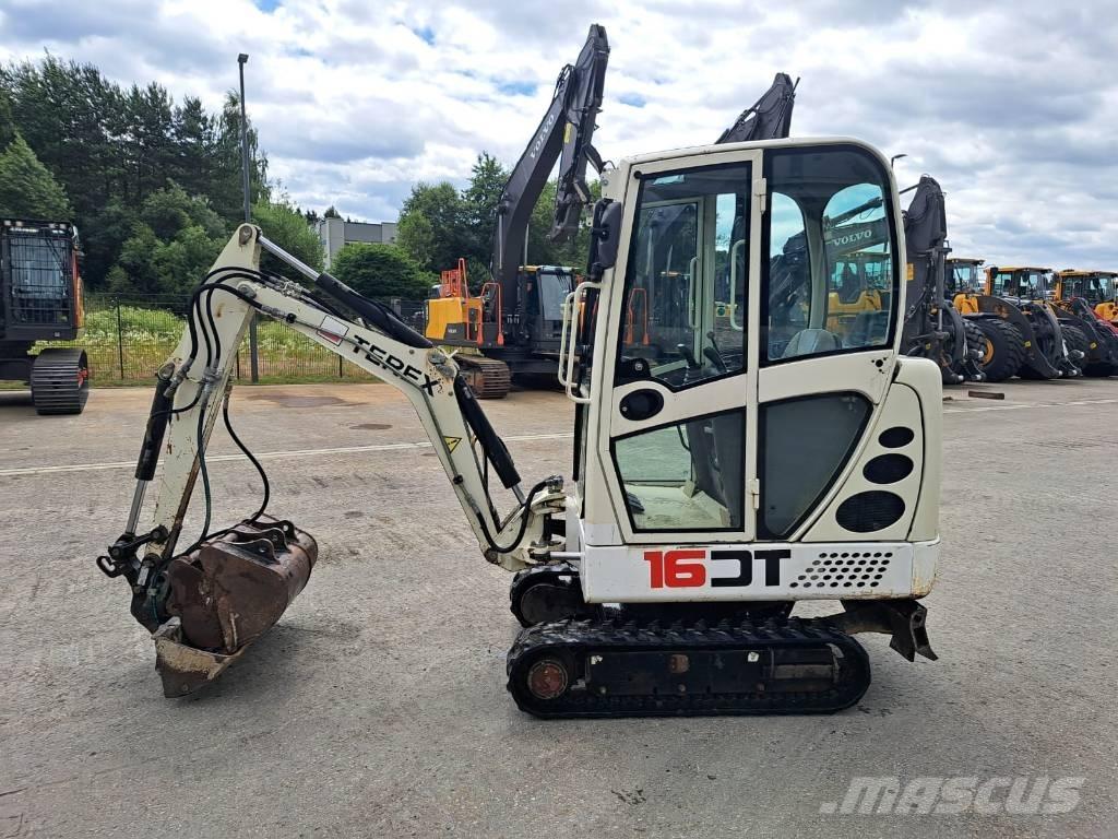 Terex TC16 Minigravemaskiner